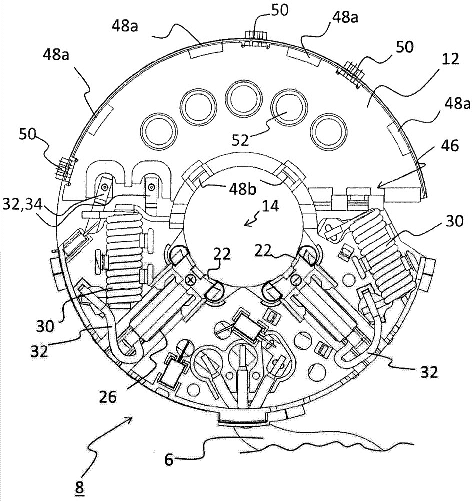 Brush system for an electric motor