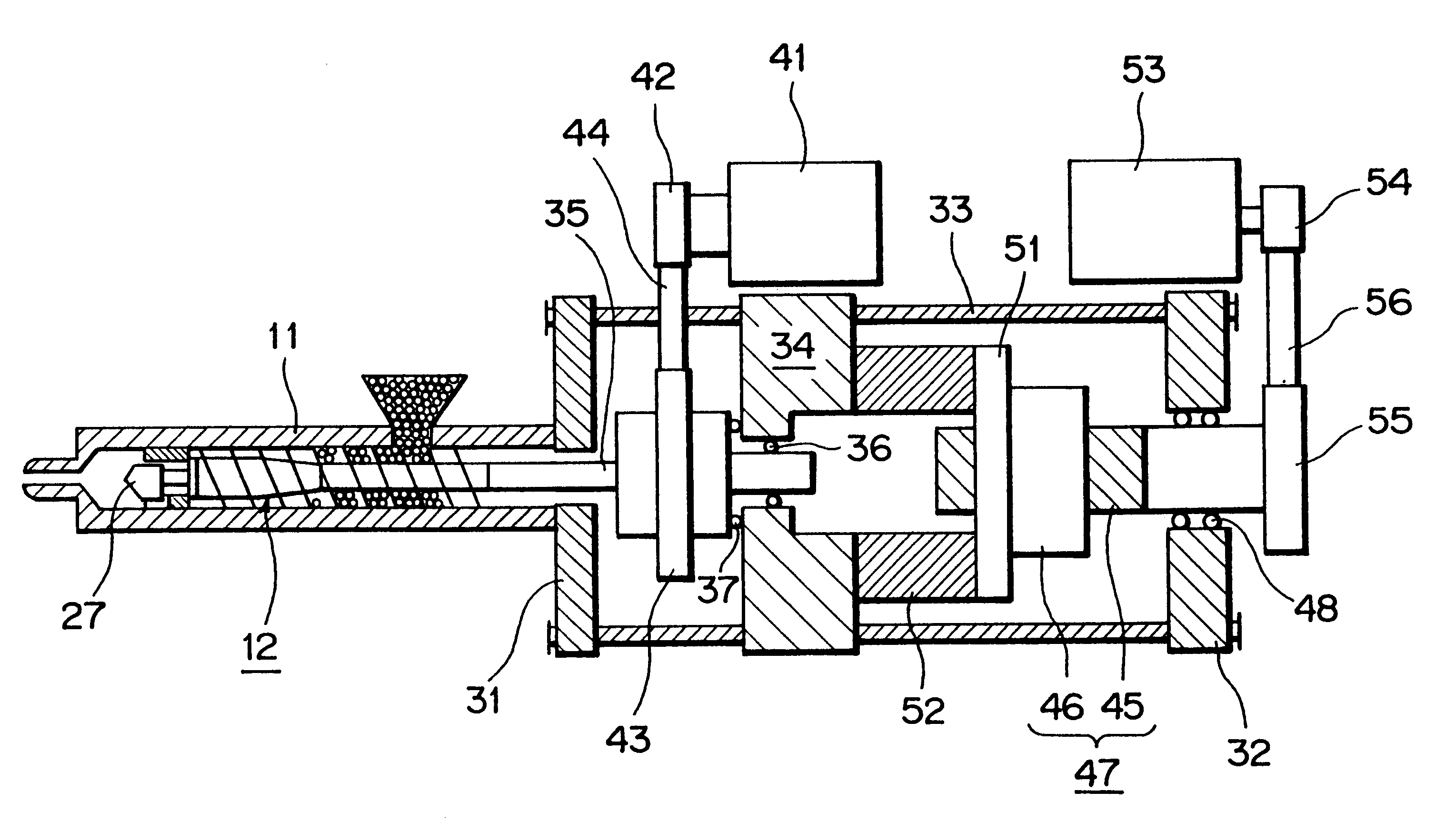 Injection apparatus and method of controlling the same