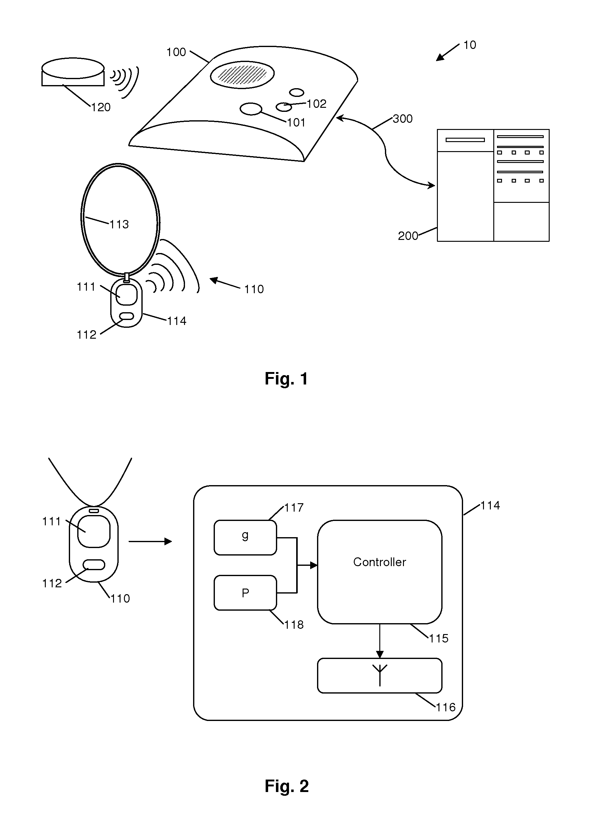 Fall Detector and Method of Determining a Fall in a Social Alarm System