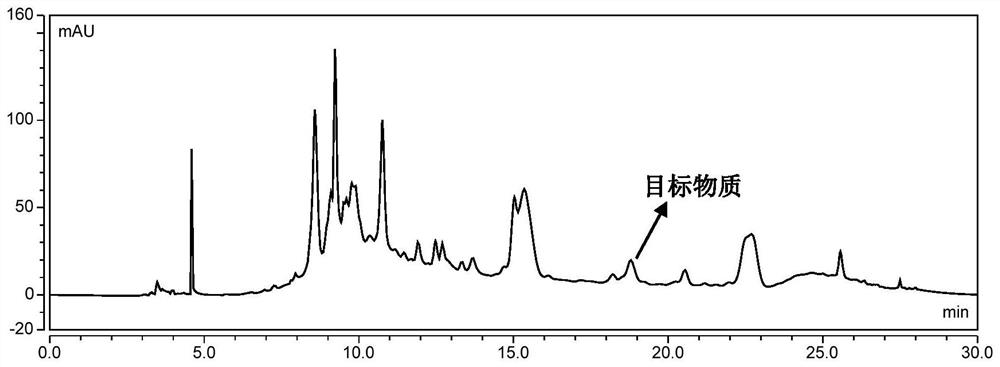 Method for separating and preparing petunidin-3-O-(6-O-p-coumaroyl) glucoside