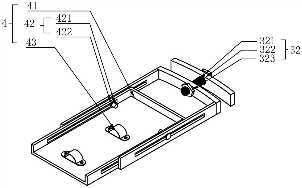 Sensor positioning tool and geotechnical test pile body concern point displacement measurement method