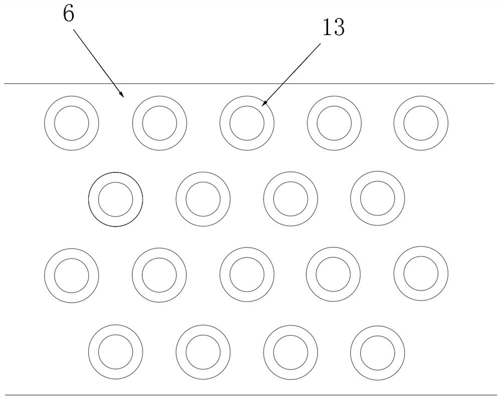 Concentric double-layer ring supergravity rotating bed