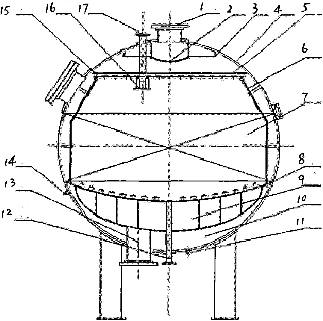 High flow-rate medium pressure resin bed