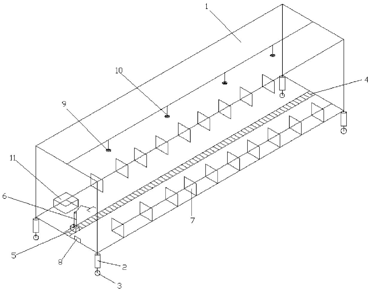 Welding material warehouse for power station, welding material storage system and working method