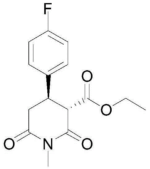 Method for synthesizing paroxetine chiral intermediate