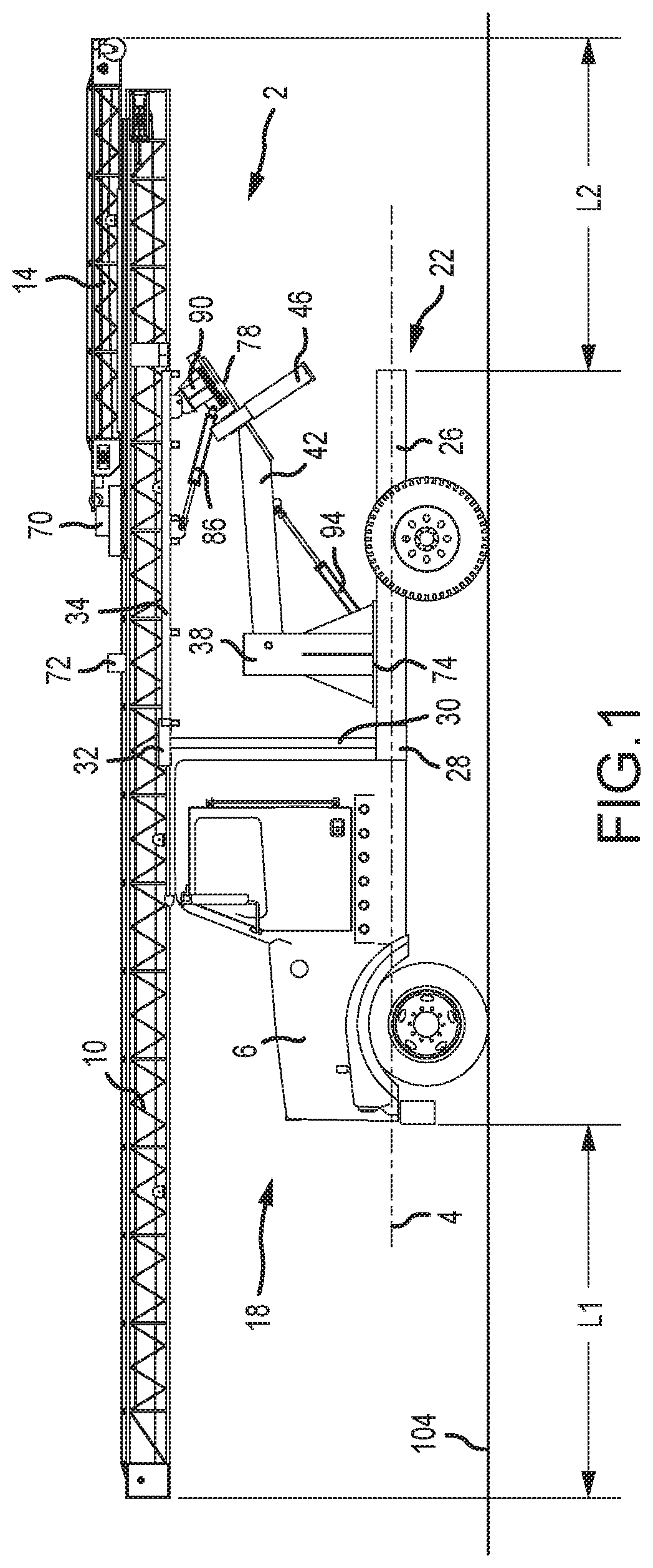 Vehicle-mounted conveyor system