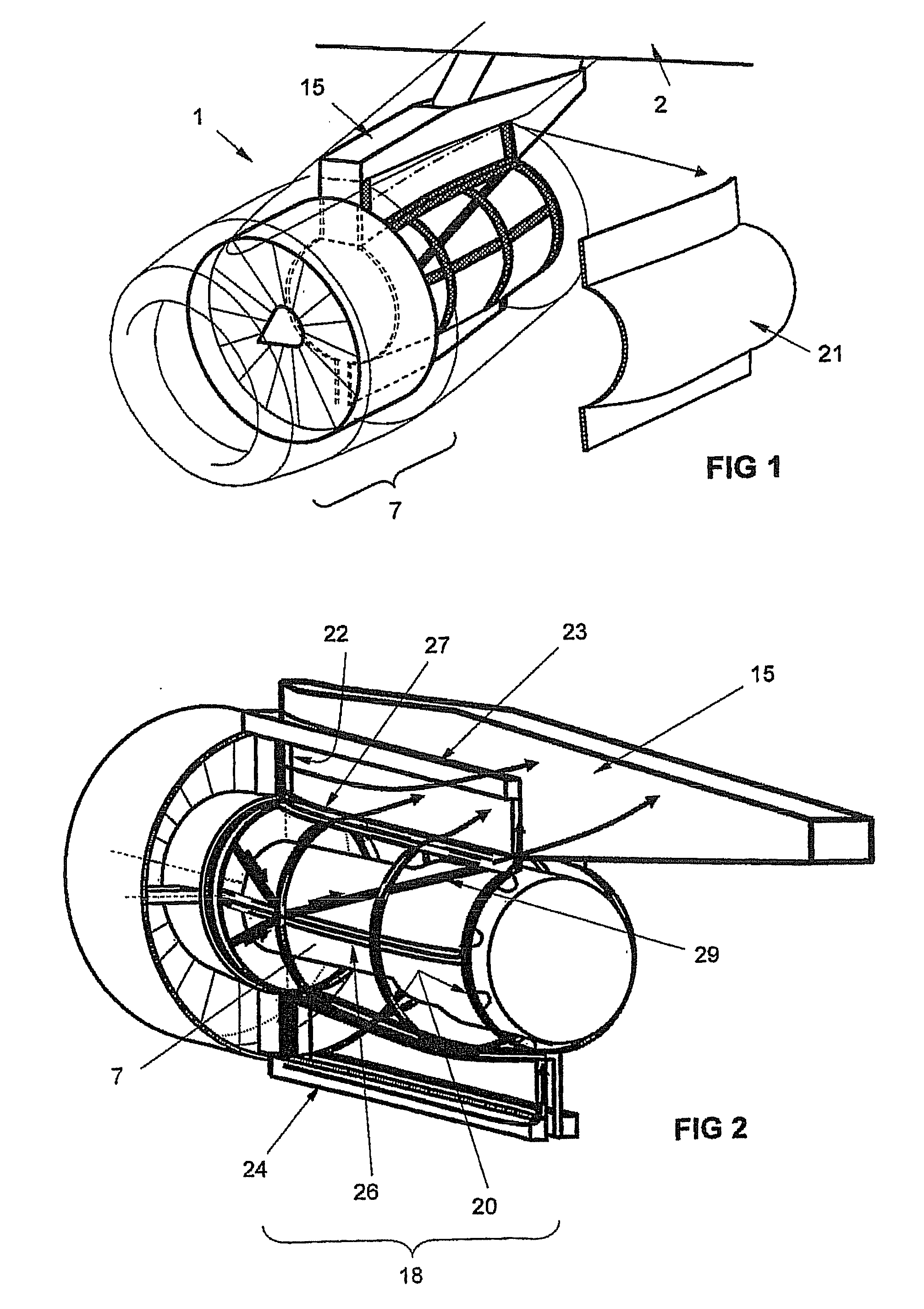 Nacelle for turbofan