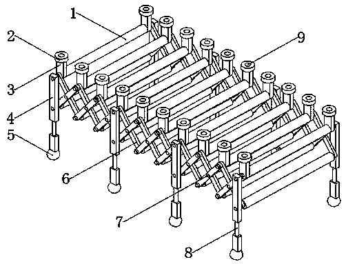 Folding conveyor belt