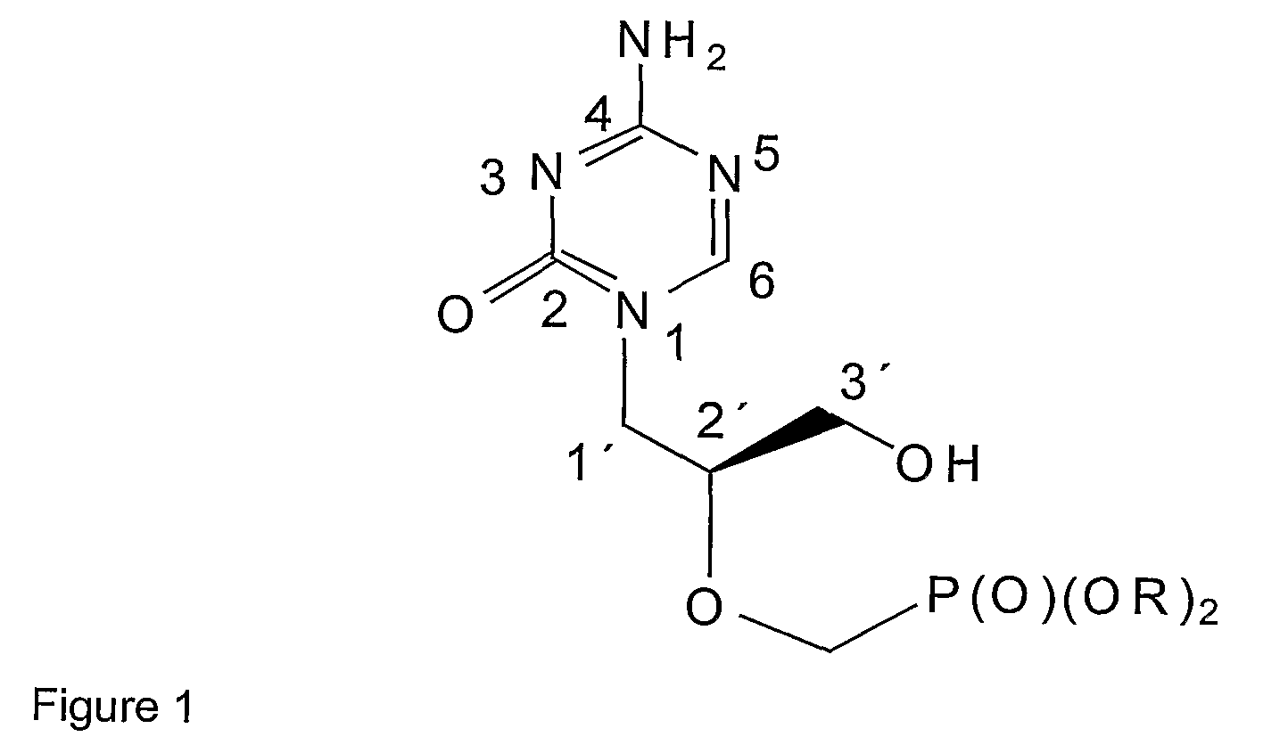 Azacytosine derivatives useful as antiviral agents