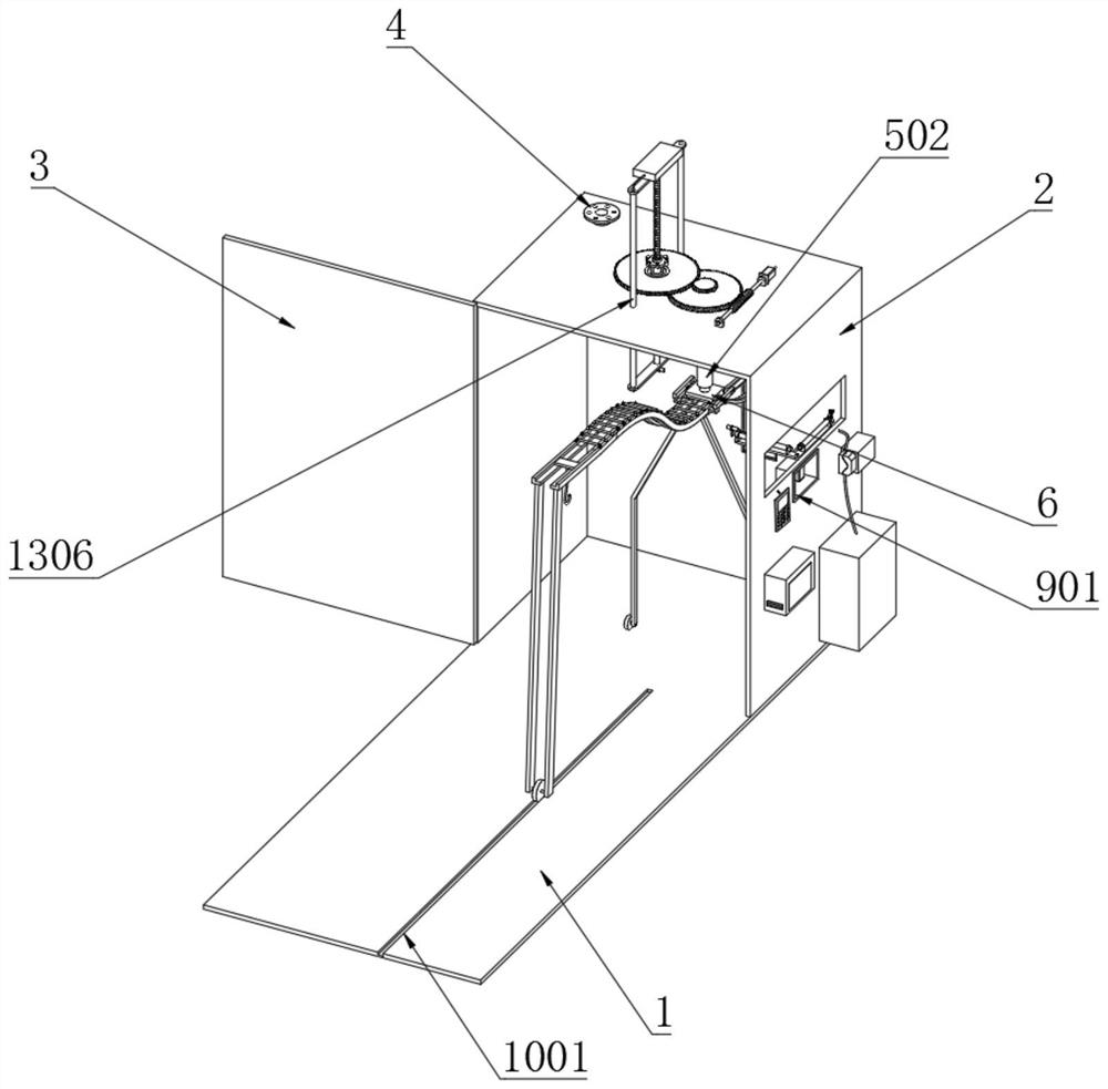 An intelligent painting device for motor processing