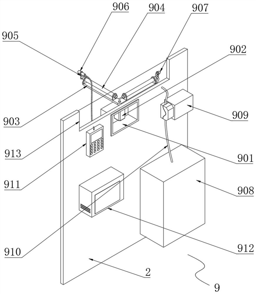 An intelligent painting device for motor processing