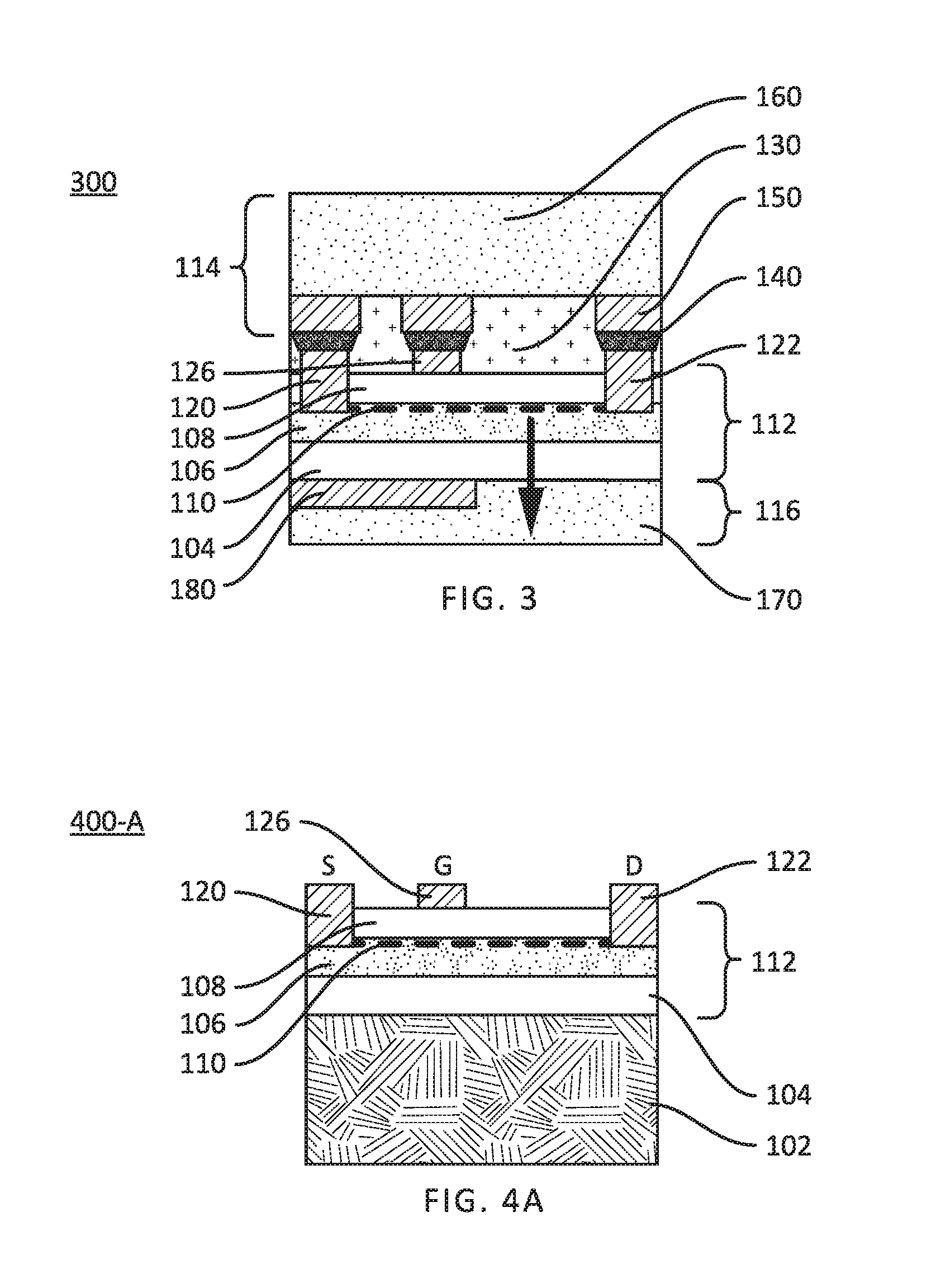 GaN SEMICONDUCTOR DEVICE STRUCTURE AND METHOD OF FABRICATION BY SUBSTRATE REPLACEMENT