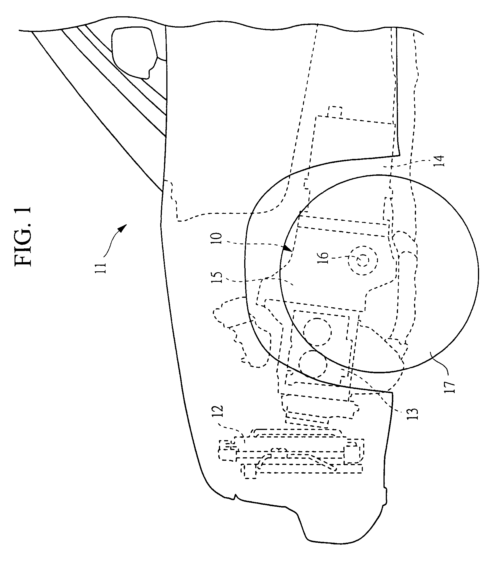 Driving apparatus for an electric vehicle