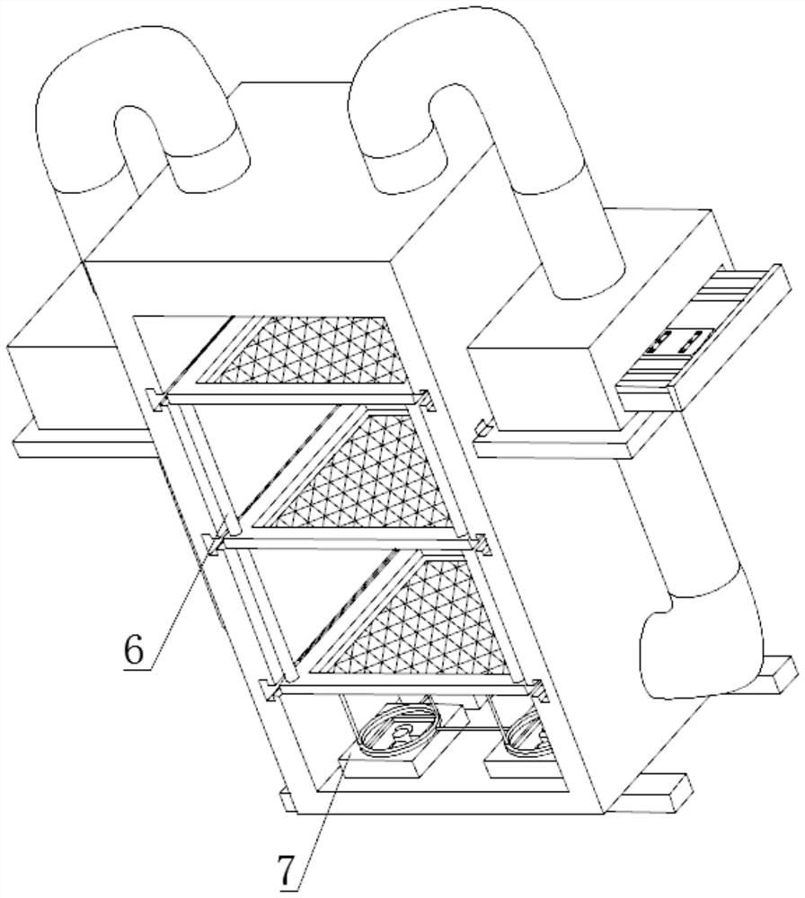 Continuous smoking equipment with self-cleaning function for pet feed production and smoking process