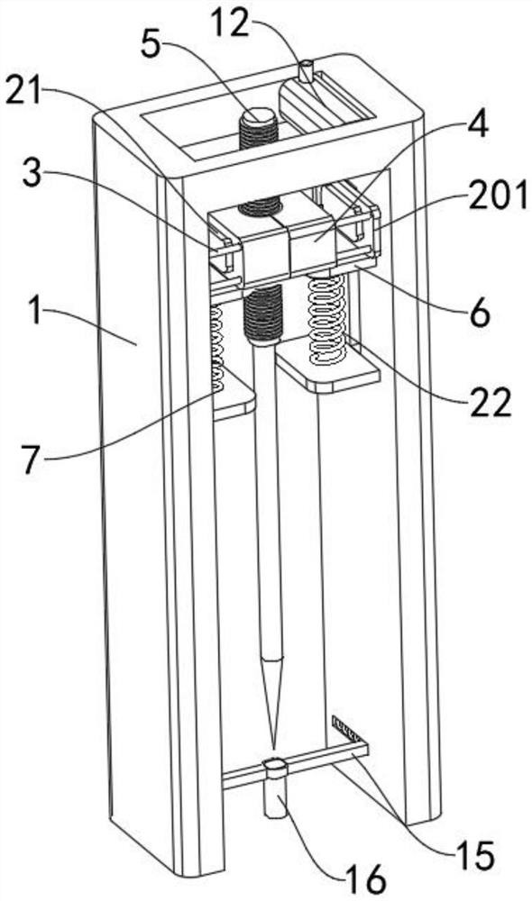 Traditional Chinese medicine nursing technology-based acupuncture and moxibustion assisted positioning mechanism for meridian rehabilitation