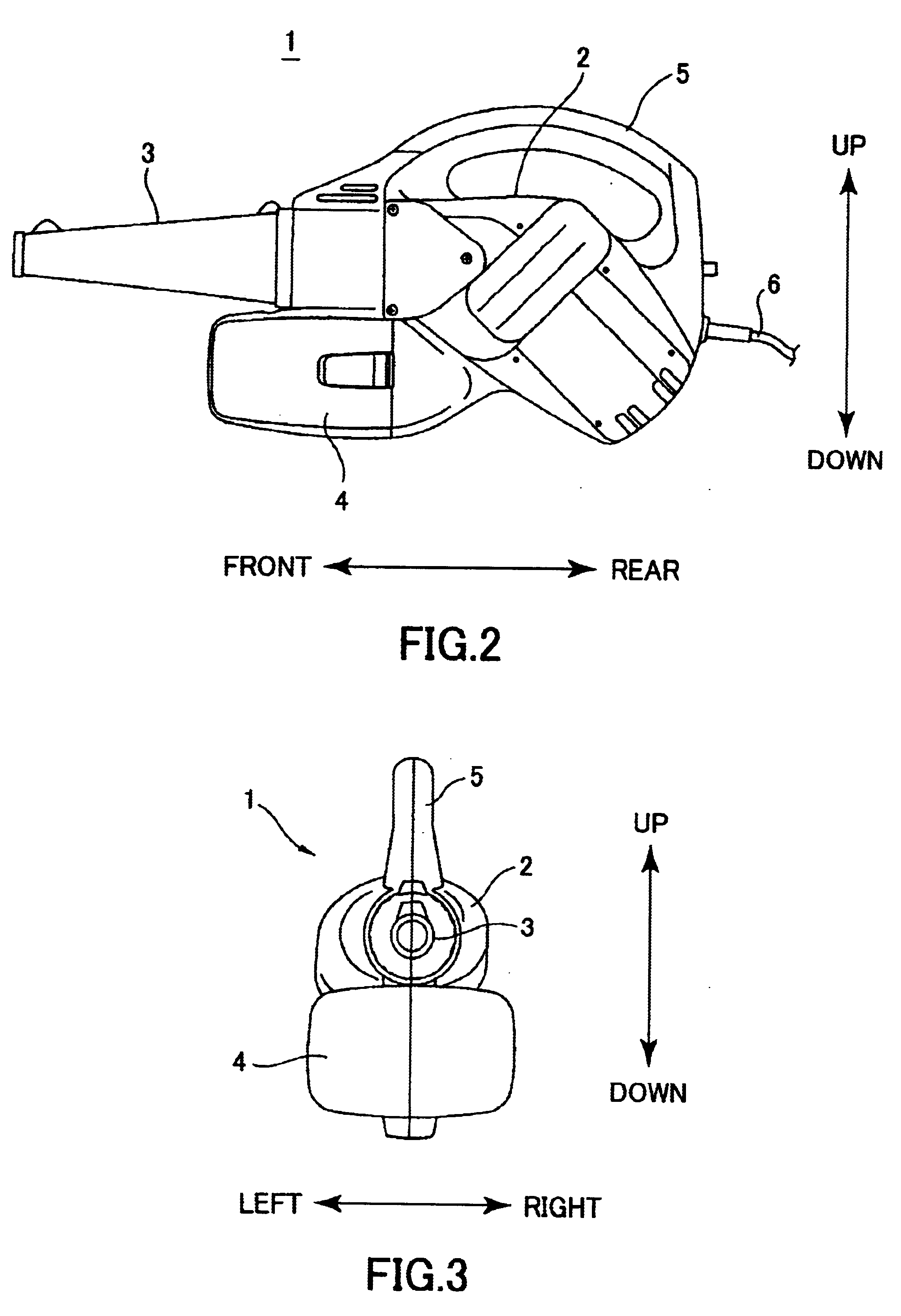 Mechanism for switching airflow mode of air blower/vacuum