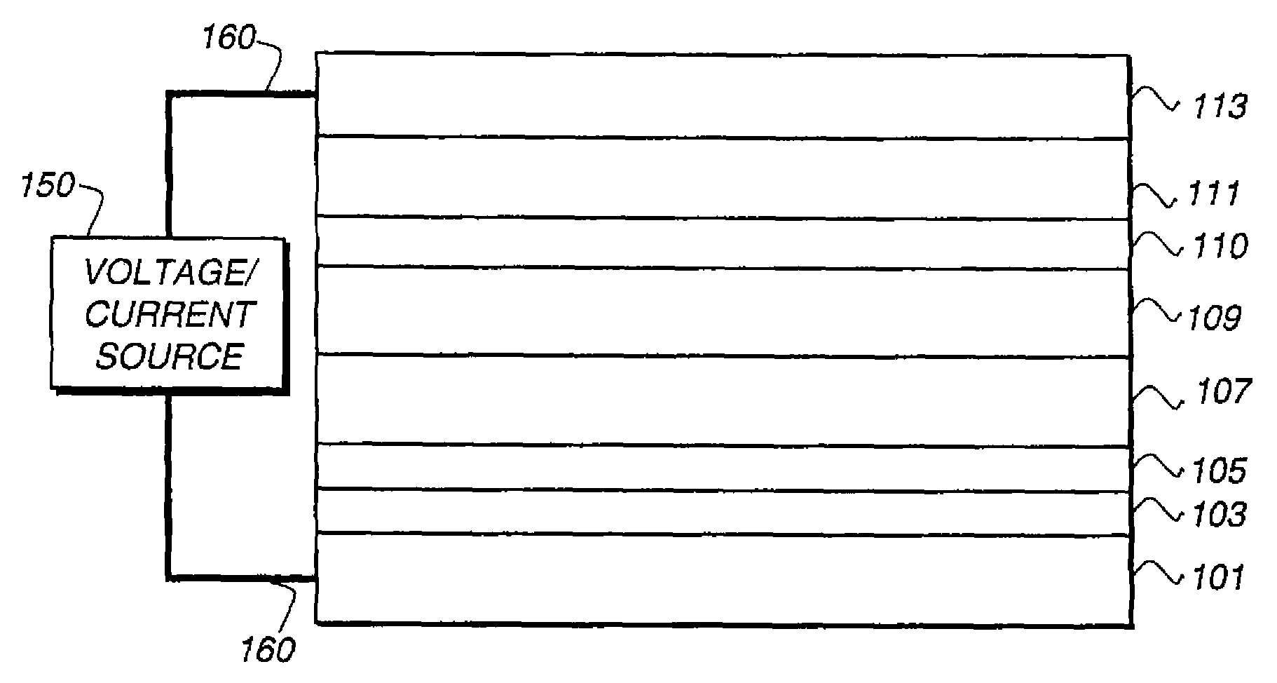 Electroluminescent device with quinazoline complex emitter