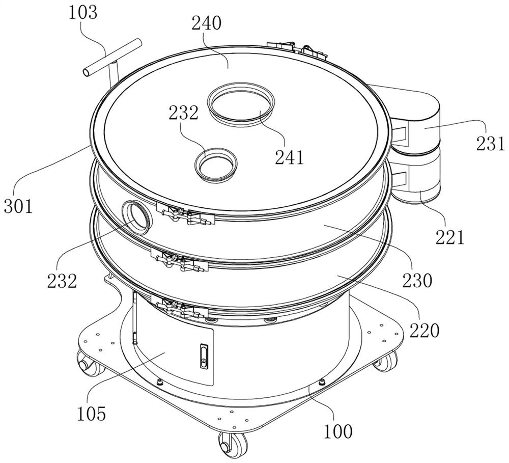 Mining multi-element solid-liquid separator and underground coal-water separation method