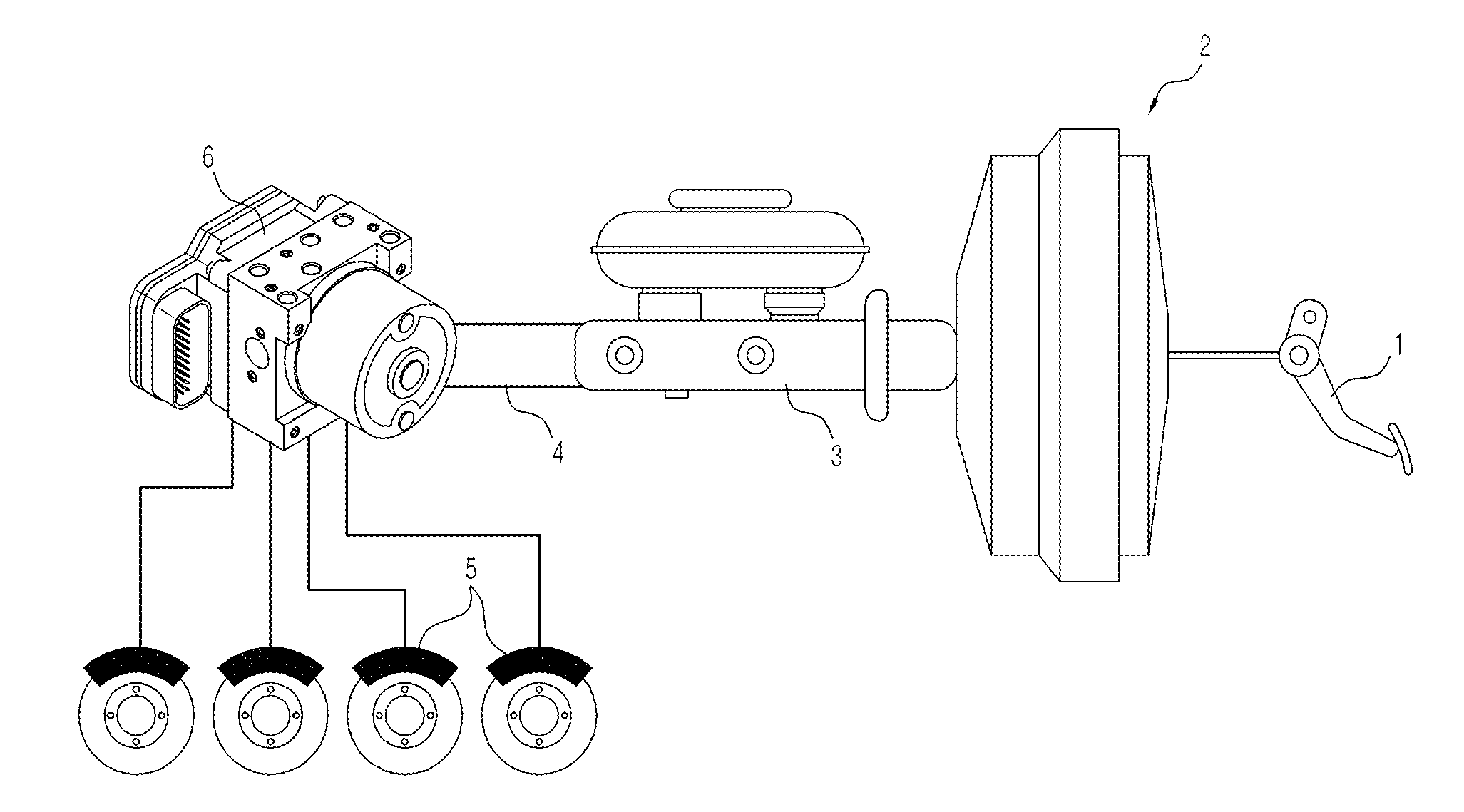 Electronic control brake system for vehicles