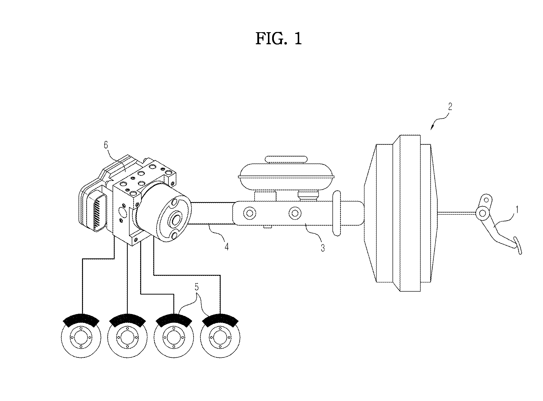 Electronic control brake system for vehicles