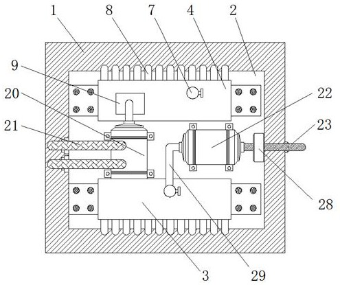 Plunger pump with good heat dissipation effect