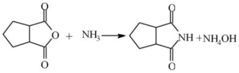 A kind of preparation method of 1,2-cyclopentadicarboximide