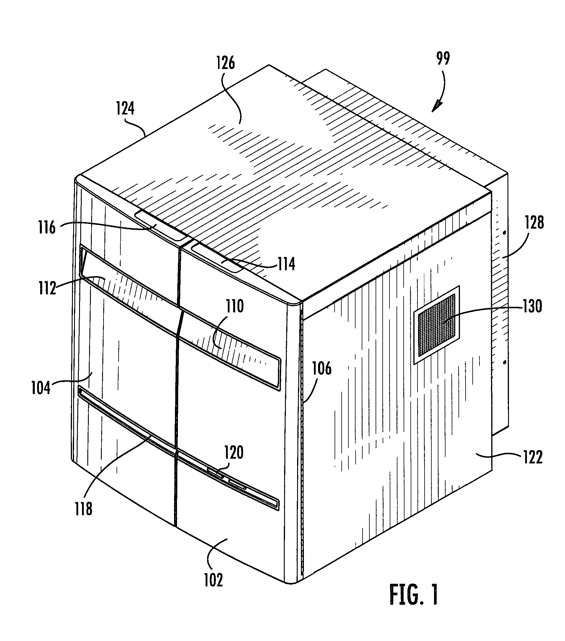 Imager and method for consistent repeatable alignment in a solid imaging apparatus