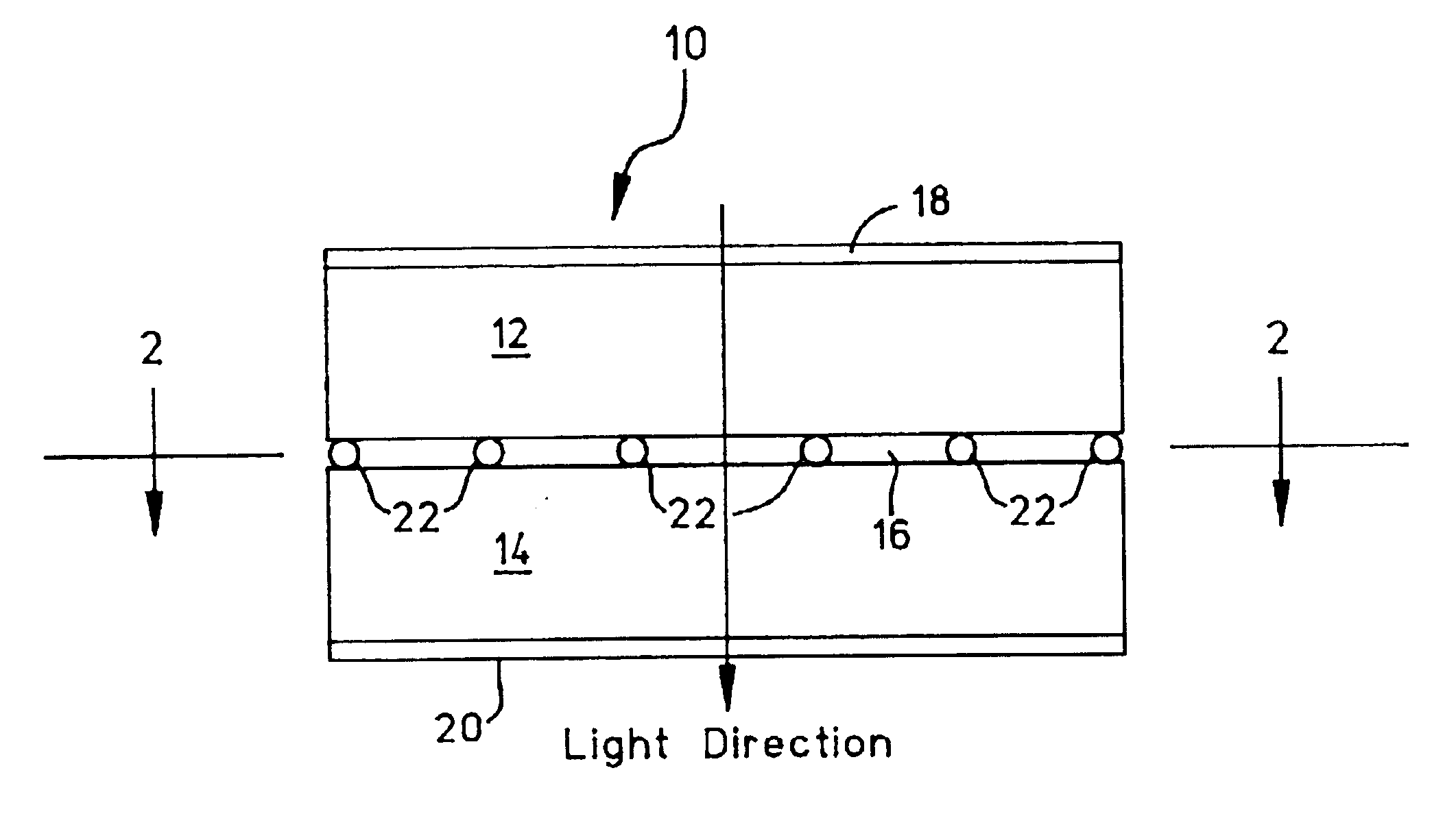 Fast PDLC device