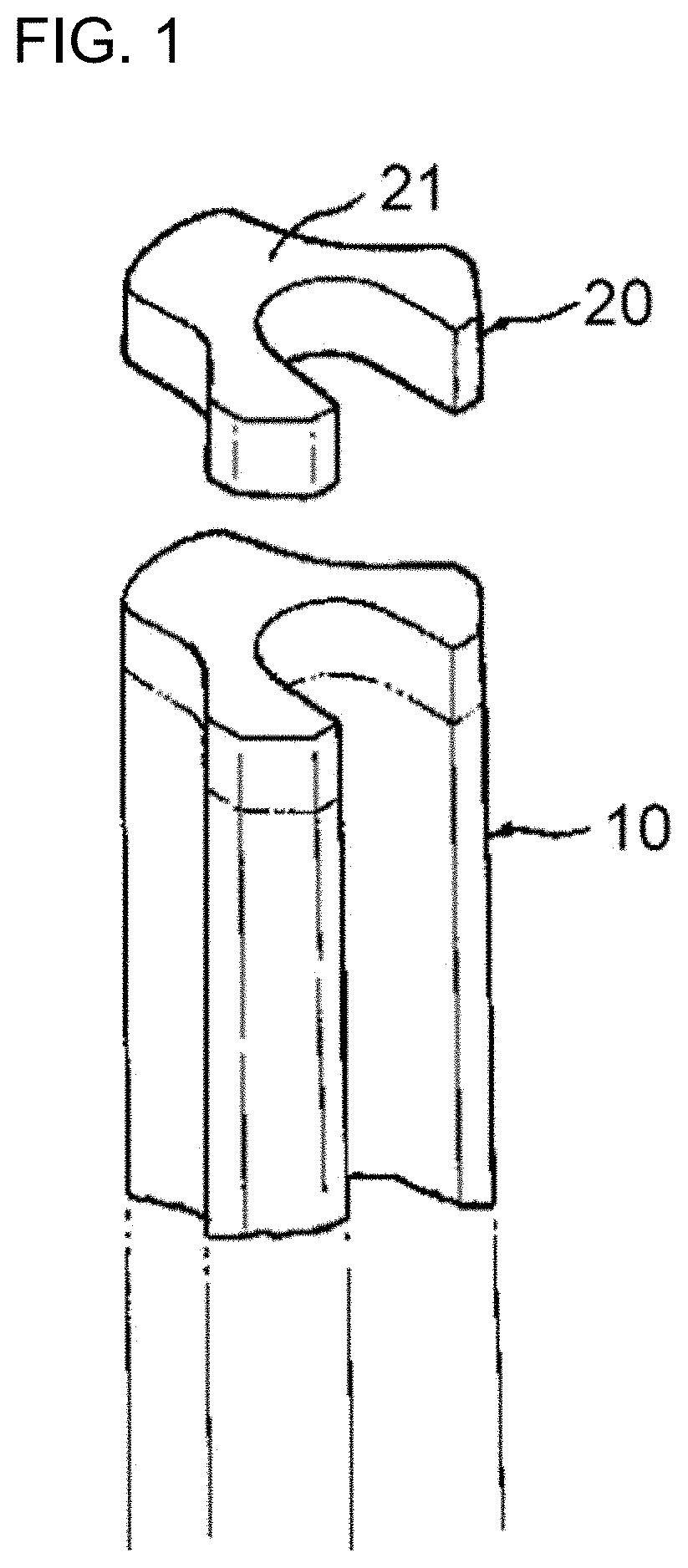 Copper alloy fastener element and slide fastener