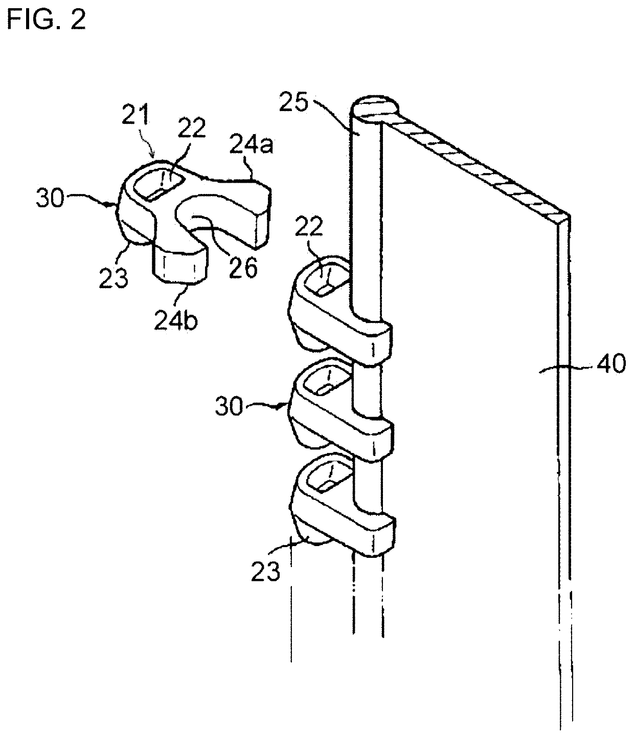 Copper alloy fastener element and slide fastener