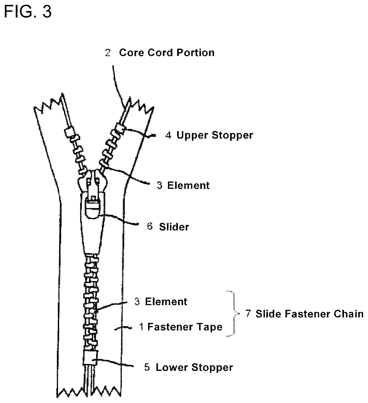 Copper alloy fastener element and slide fastener