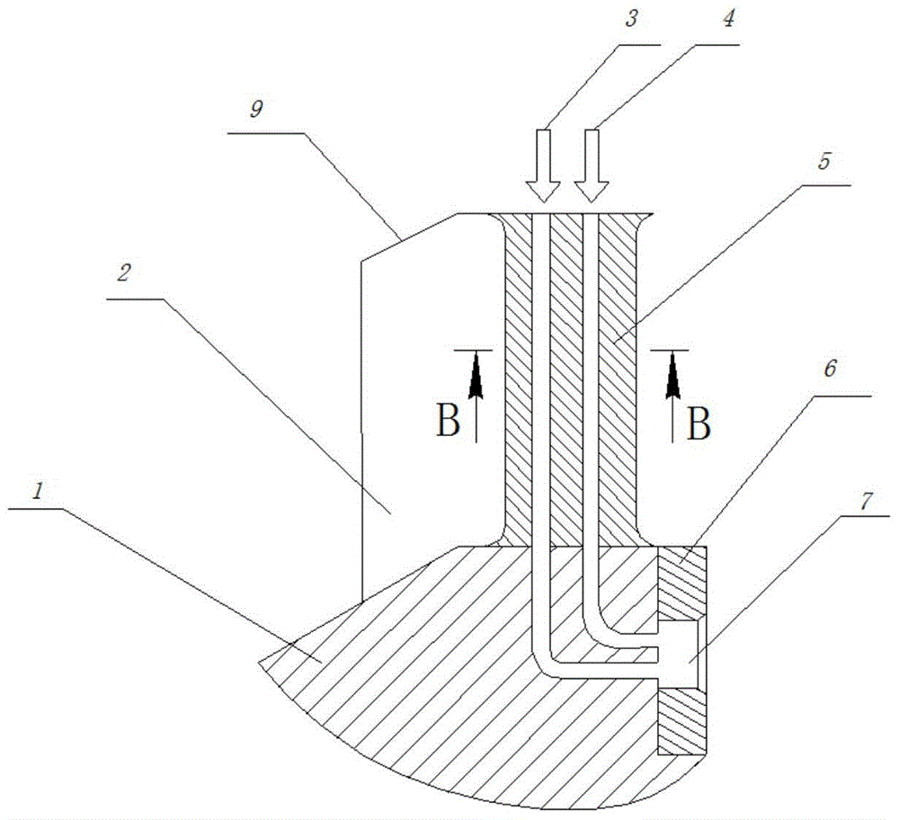 A rocket ramjet combination engine with ring ejection structure