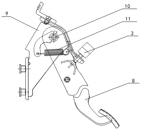 Brake pedal stroke calculation device and brake pedal stroke calculation method