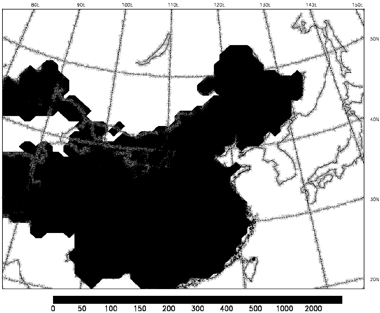 Atmospheric pollution simulation and prediction algorithm with added methane chemistry and natural source discharging