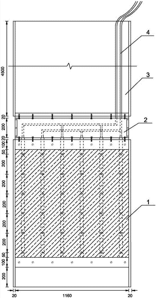 A microbial flat grouting device and method for strengthening liquefiable foundations