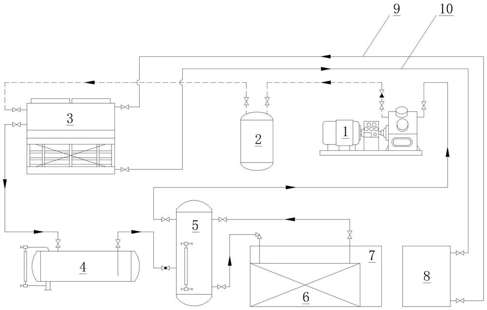 Refrigeration system and operation method for making ice from brine