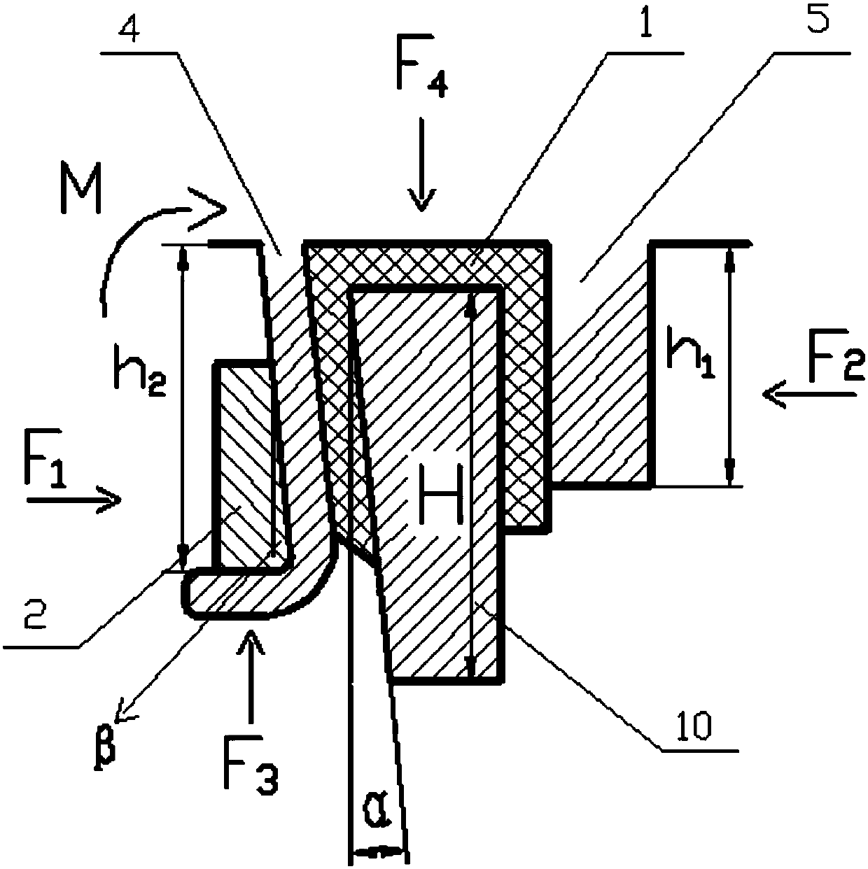 A sealing device for connecting an air spring air bag to a cover plate