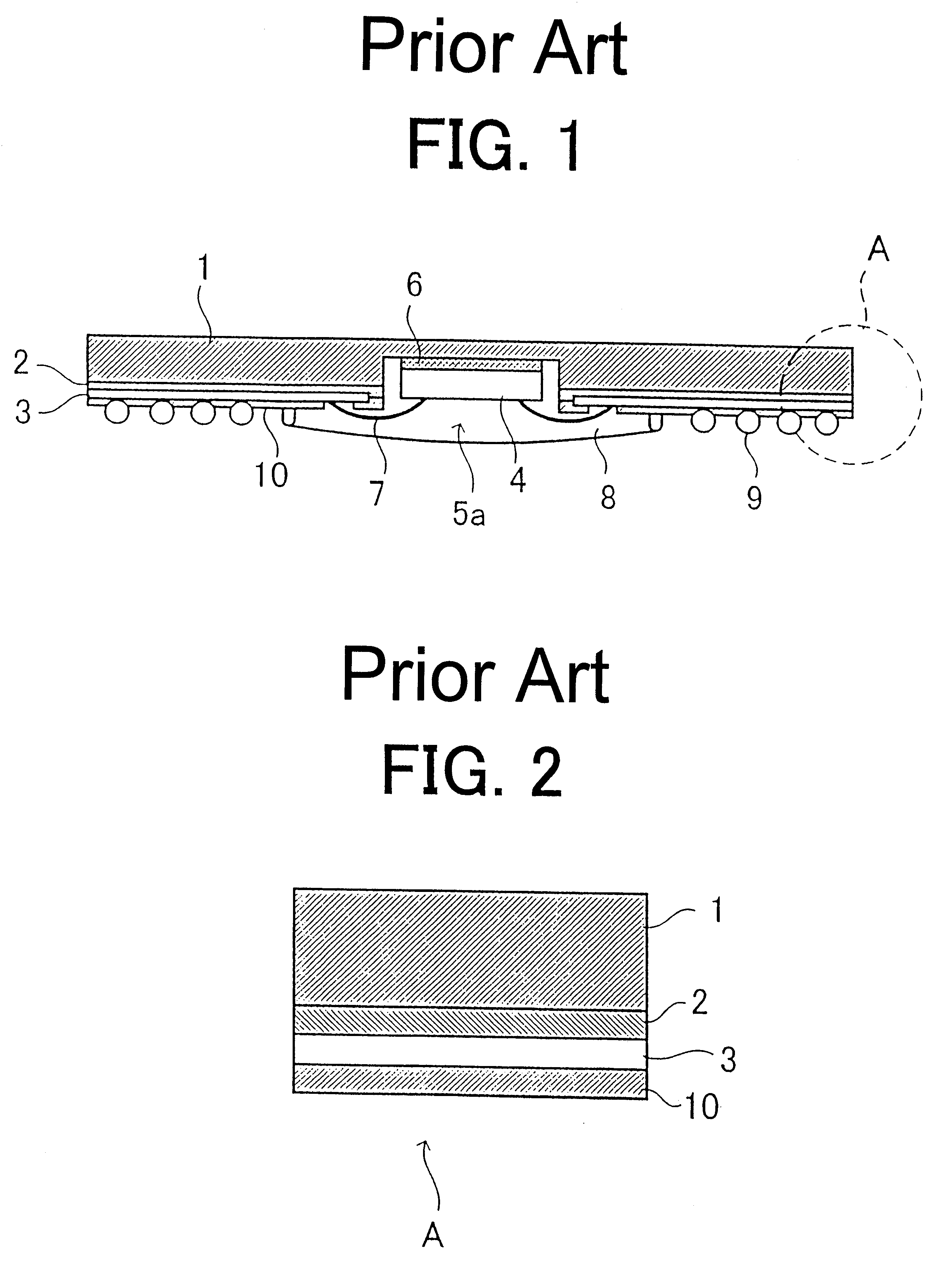 BGA package and method for fabricating the same