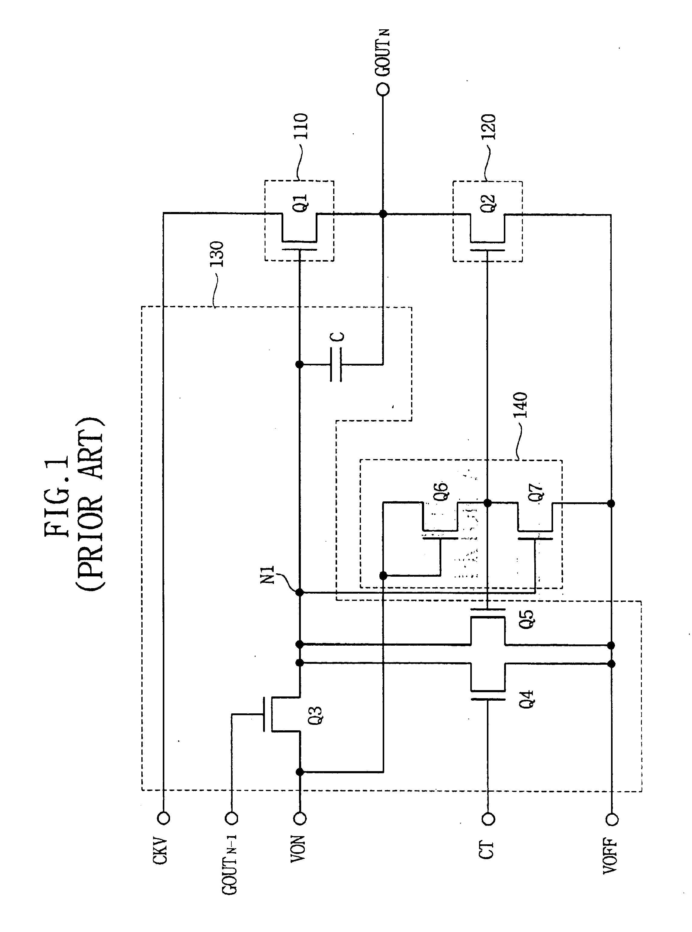 Amorphous-silicon thin film transistor and shift resister having the same