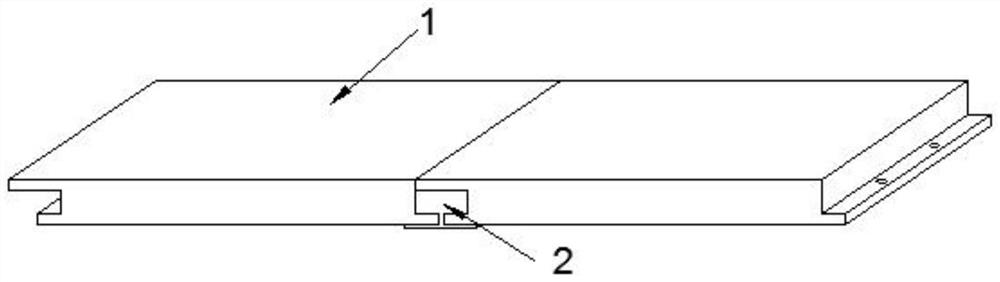 A spliced ​​magnesium oxychloride cement composite sawdust board