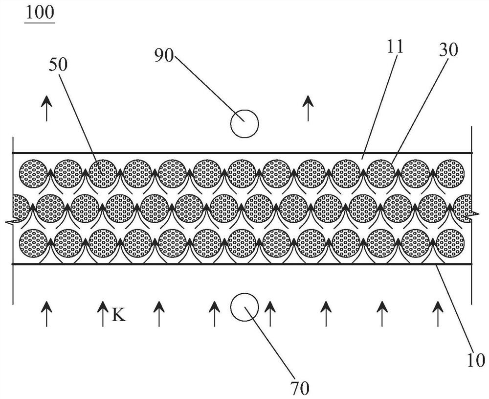 Permeable reactive barrier system for biological removal of underground water nitrite