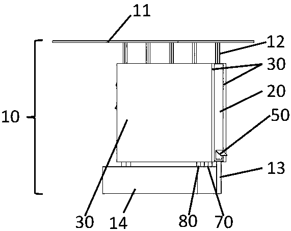 Bus stop with vending and advertising functions