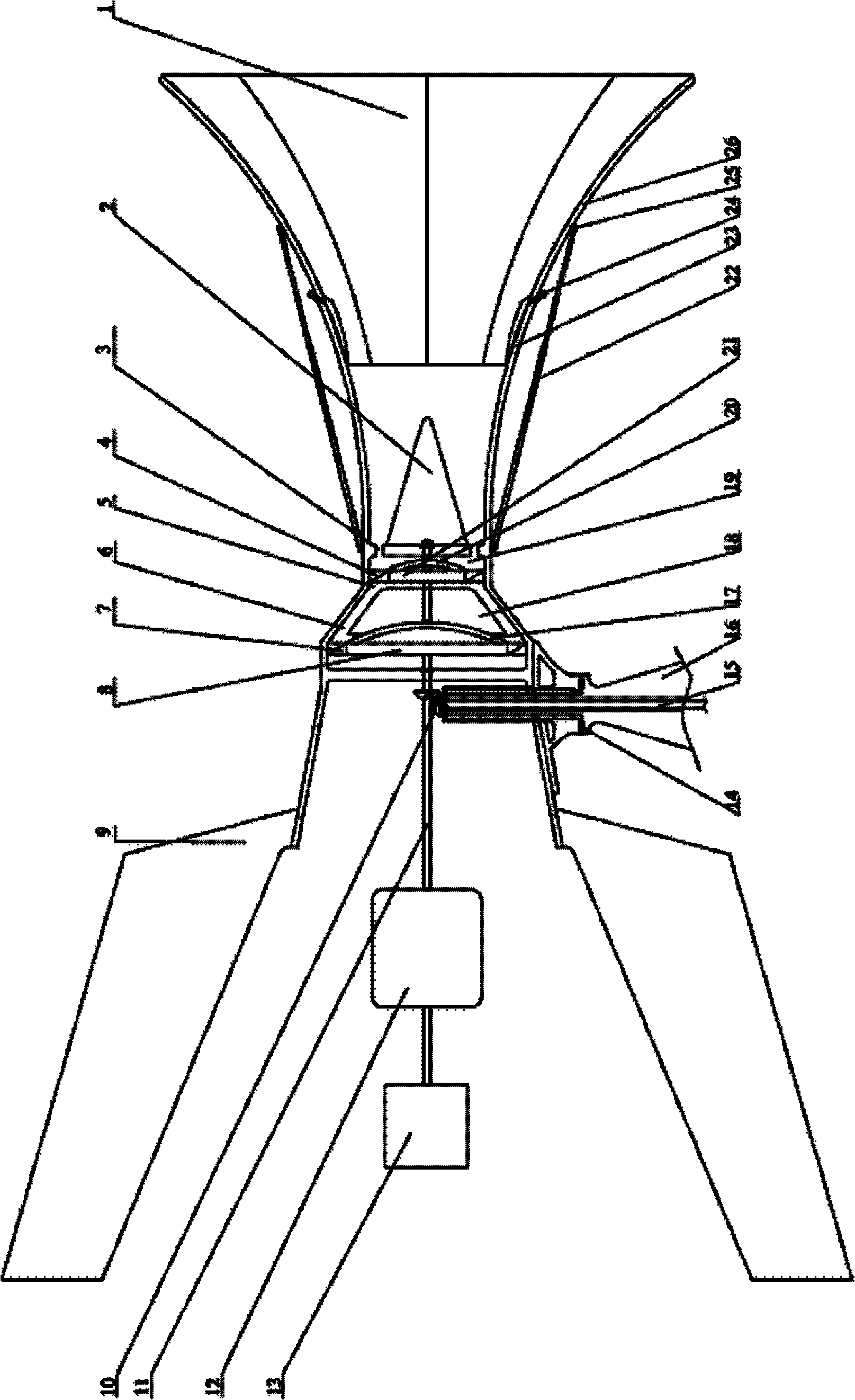 Air stream collecting device, wind motor and wind energy collecting device