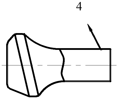 Precise forging method for nozzle shell