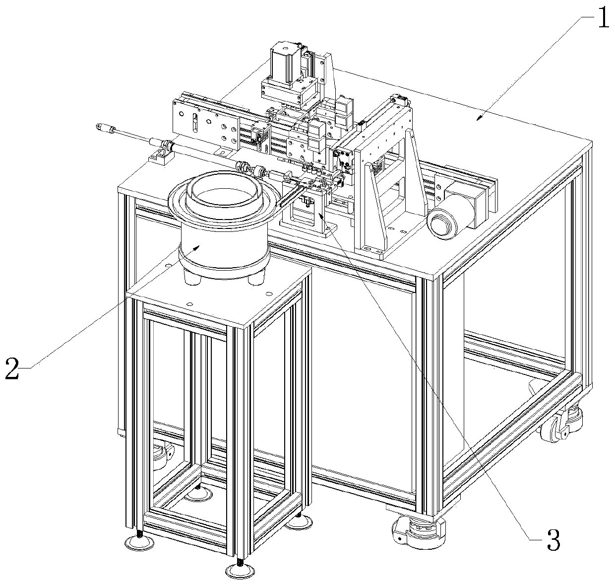 Upper shell assembling machine
