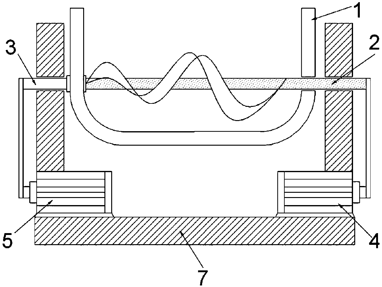 Trough-type mixing machine