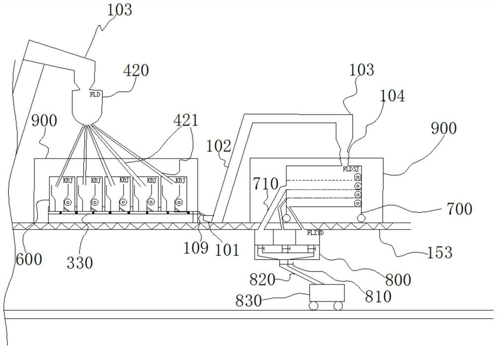 Lotus seed processing production line and side arm wingspan type production line sealing and silencing device