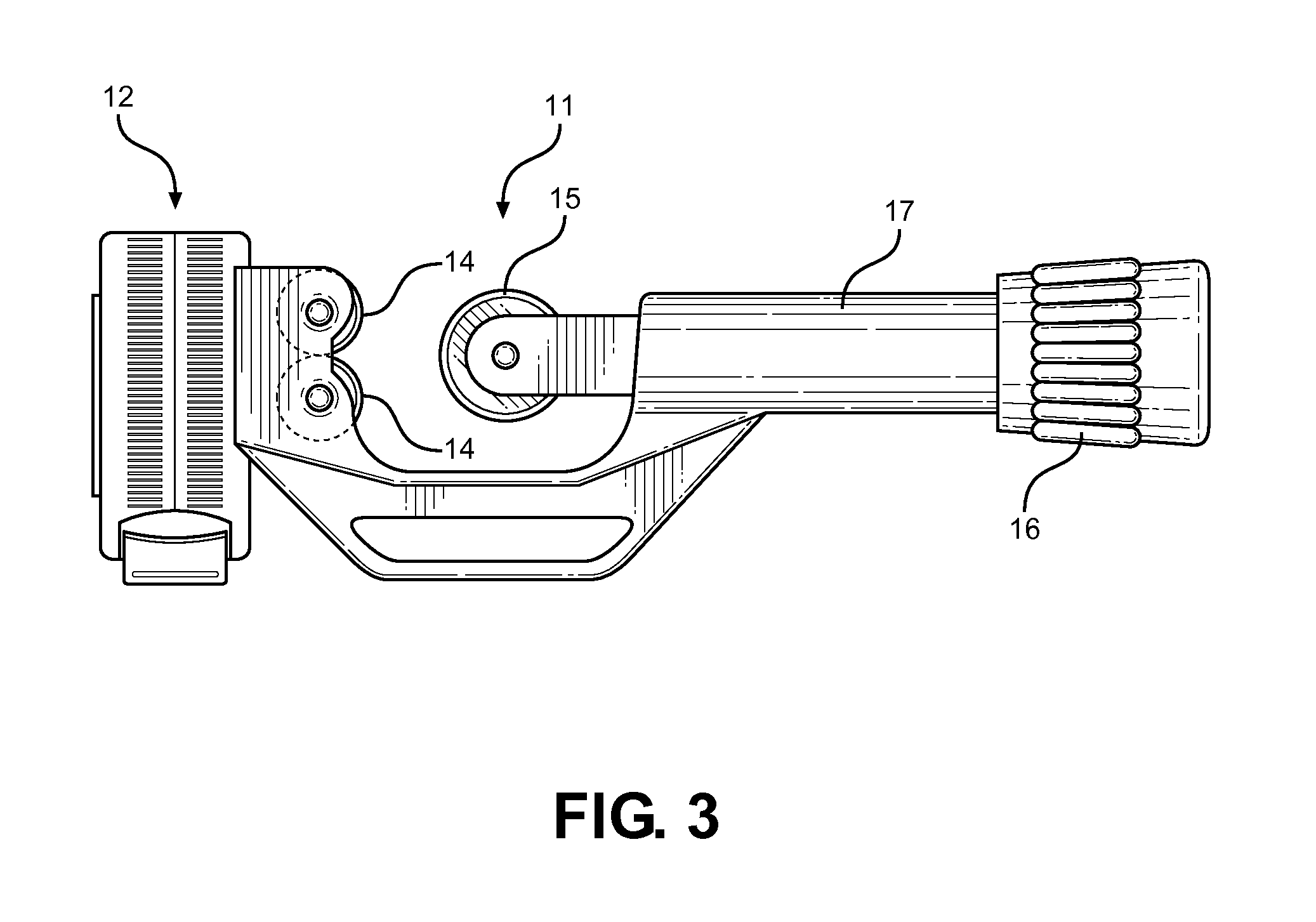 Combination Measuring and Pipe Cutting Device