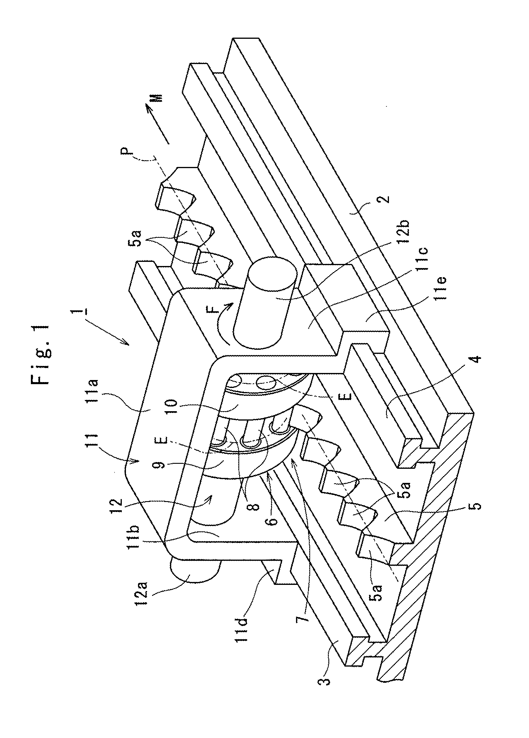Pin Roller Type Pinion Device
