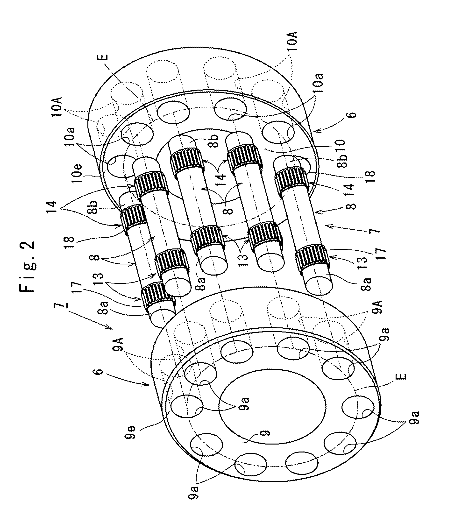 Pin Roller Type Pinion Device